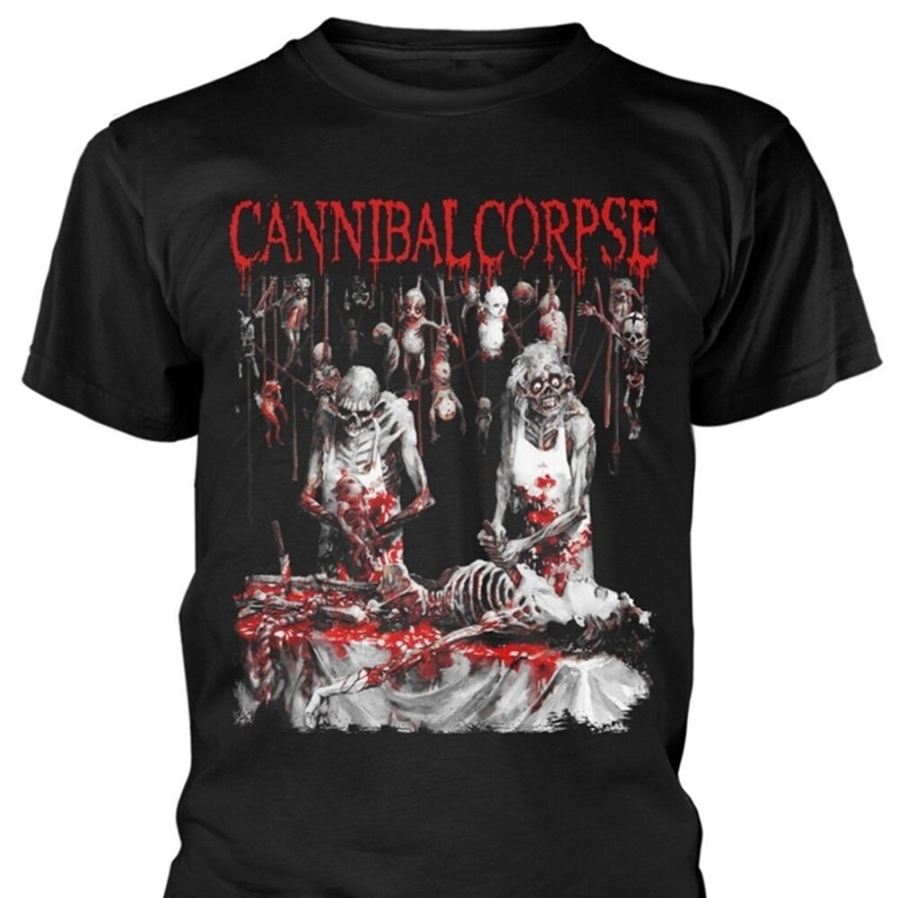 Cannibal Corpse Butchered at Birth T-Shirt Death Metal Band Fan Tee 99